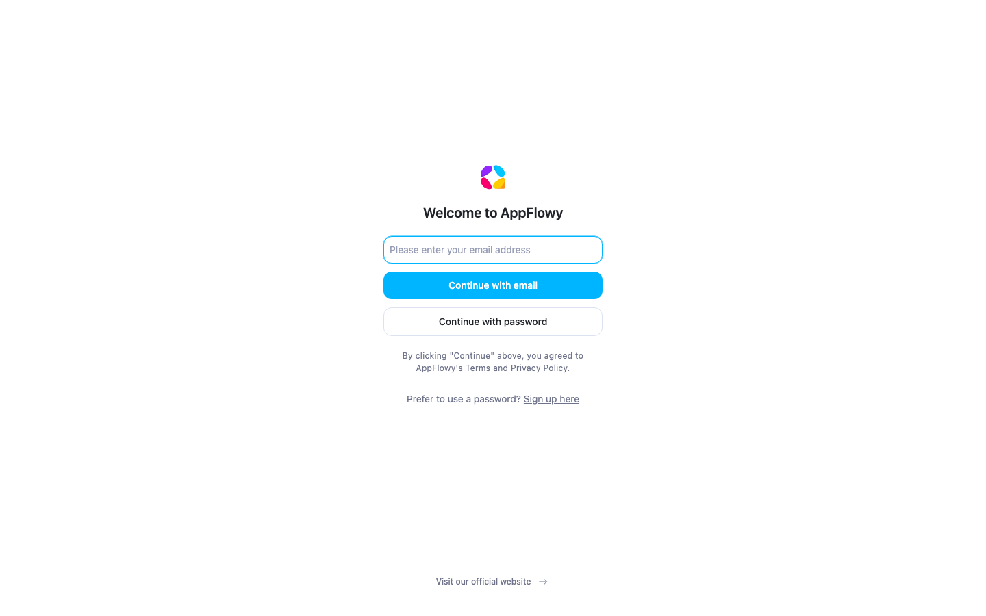 AppFlowy screenshot