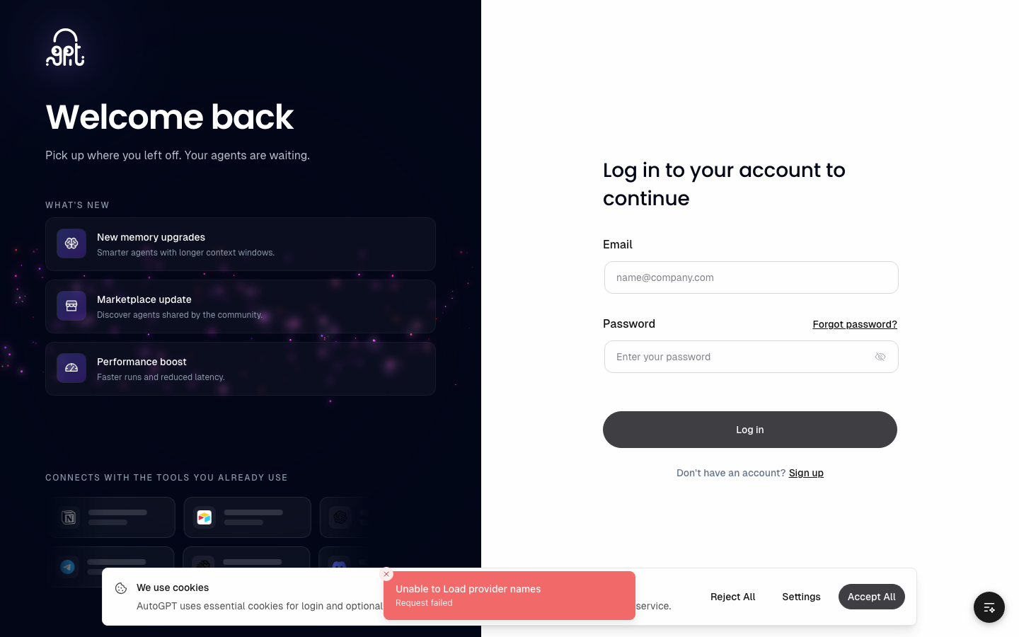 AutoGPT screenshot