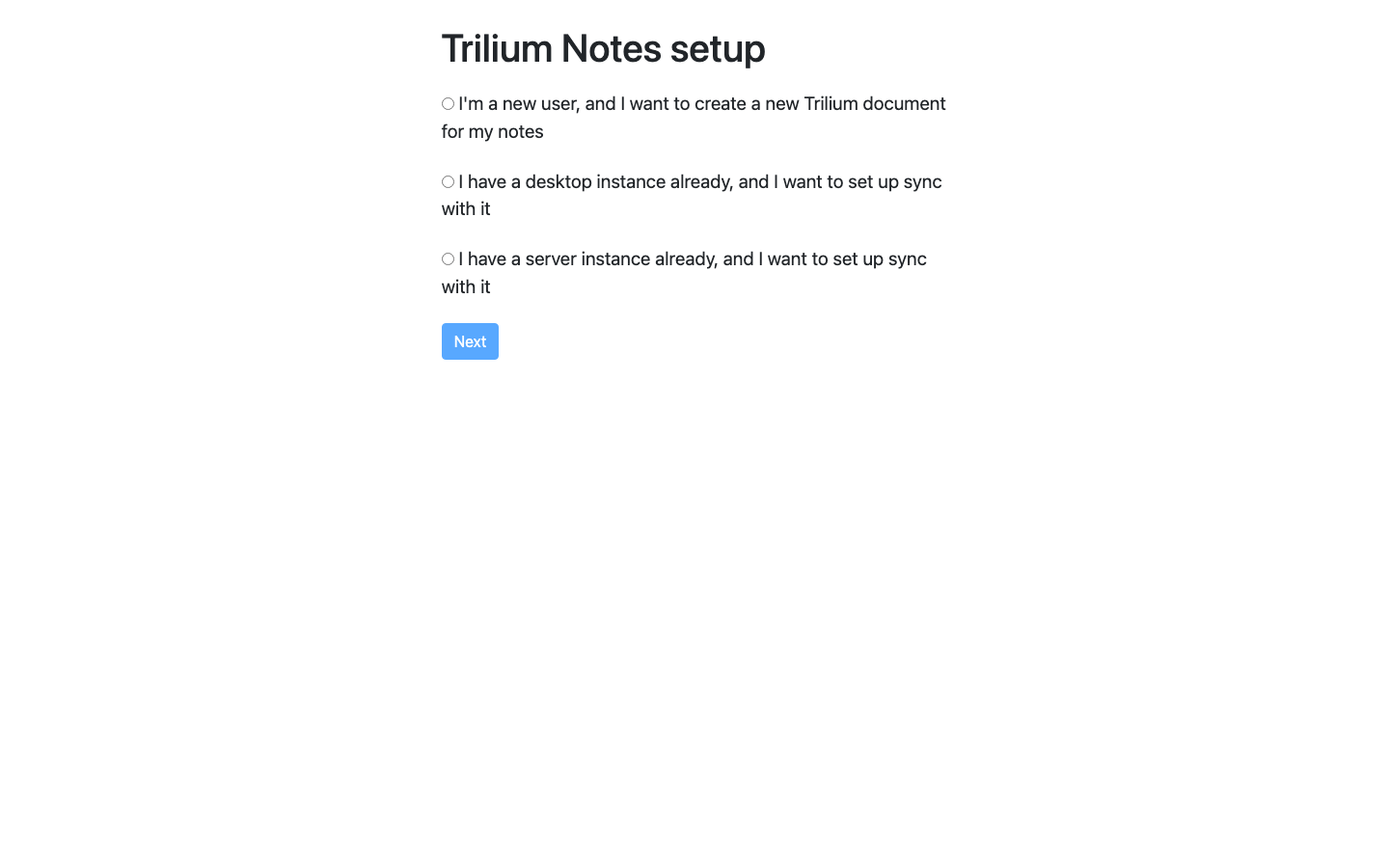 Trilium Notes screenshot