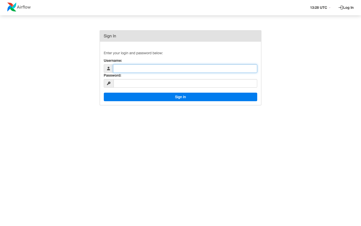 Apache Airflow screenshot