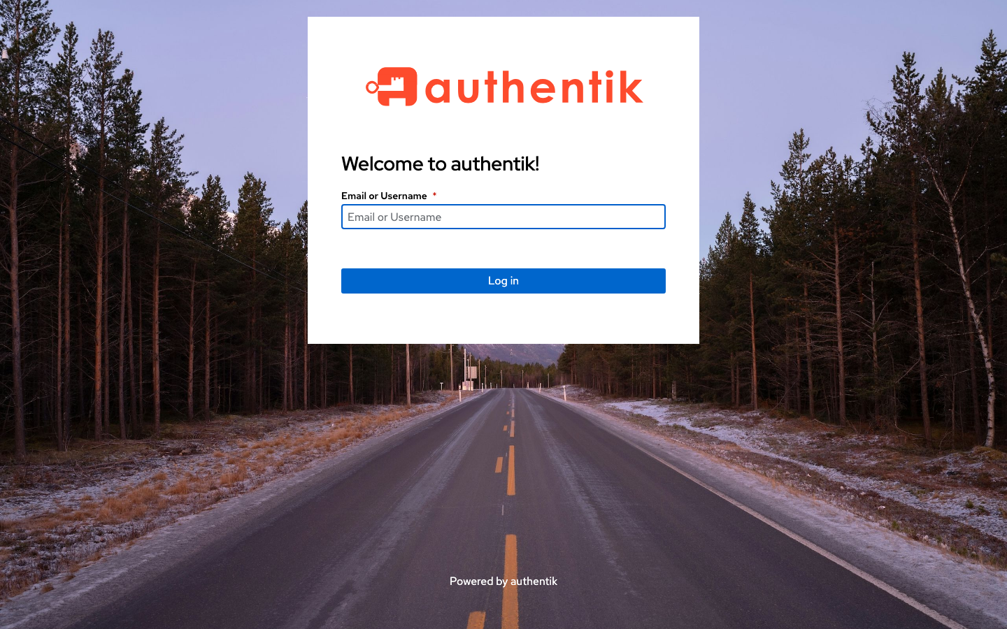 Authentik screenshot