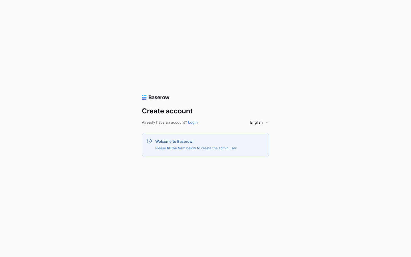 Baserow screenshot