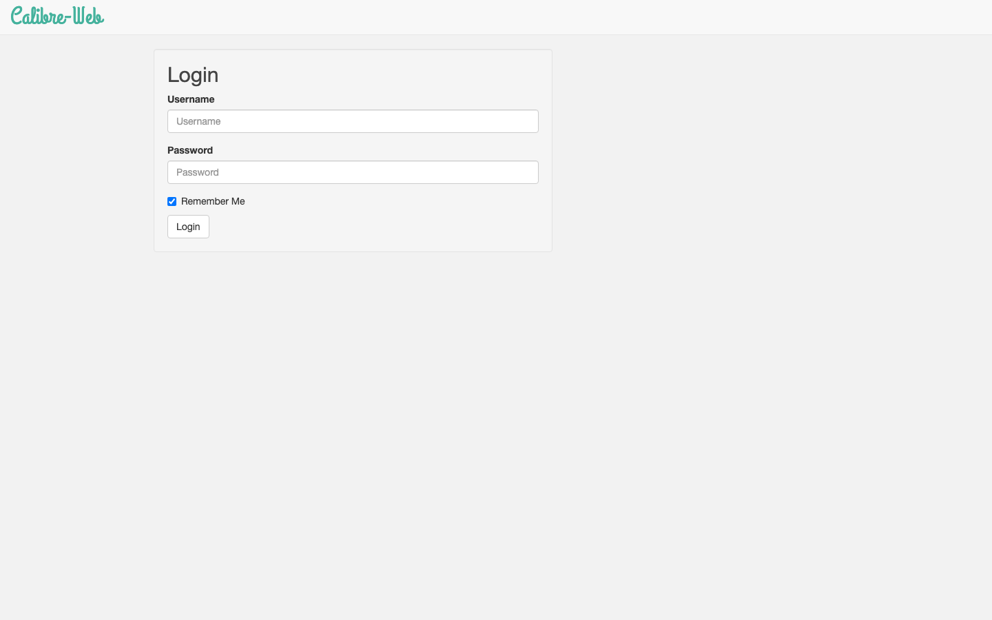 Calibre-Web screenshot