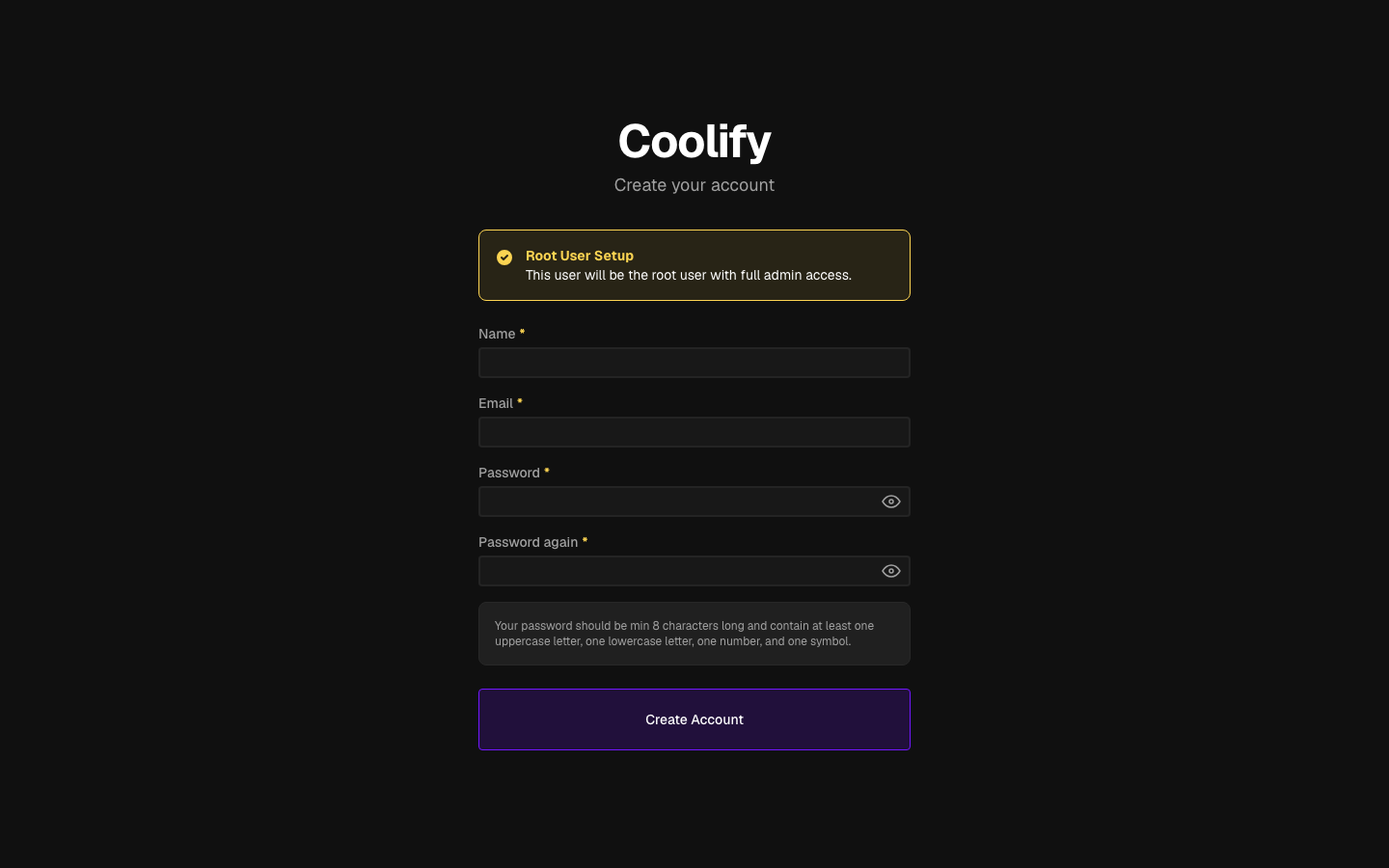 Coolify screenshot