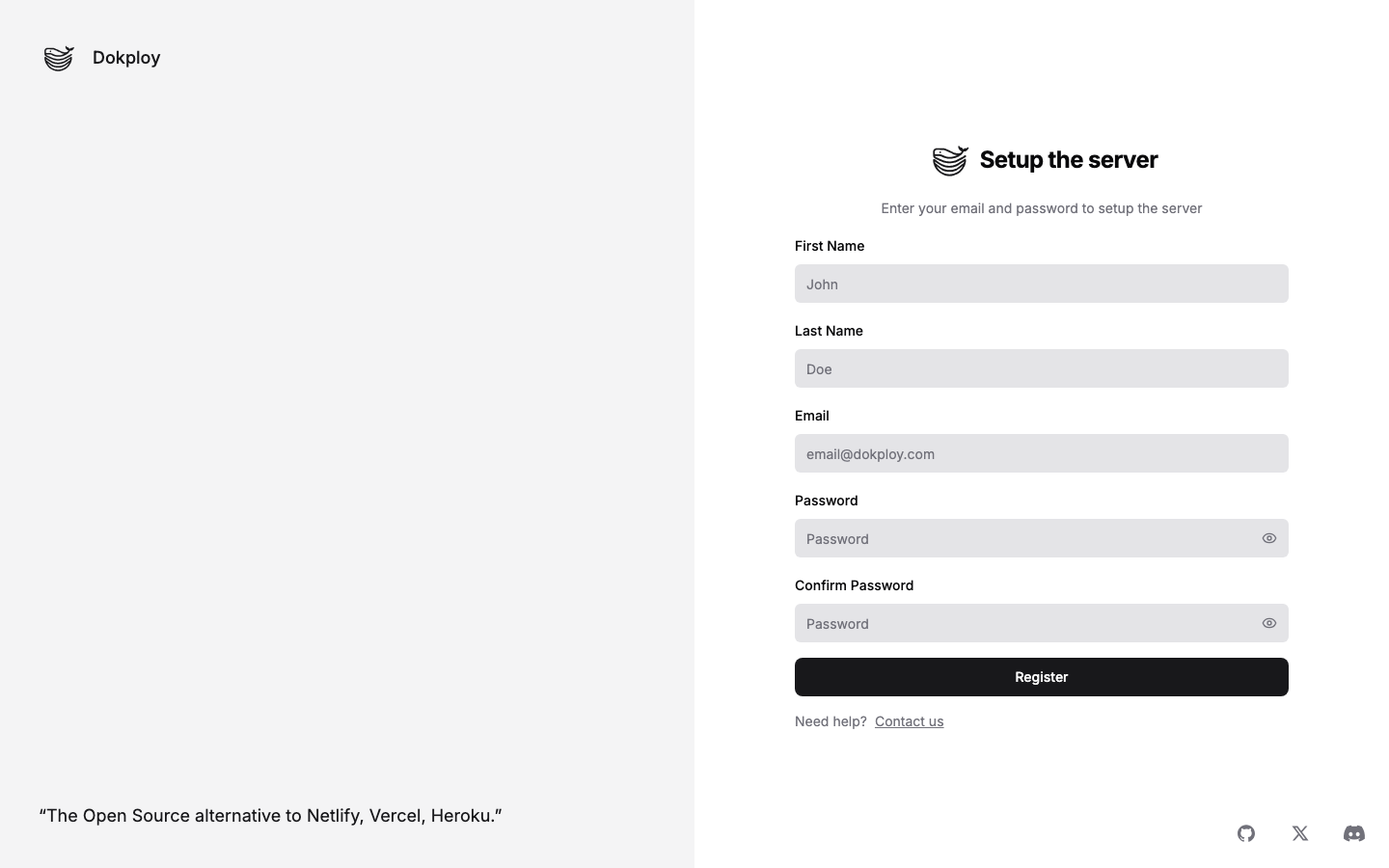 Dokploy screenshot