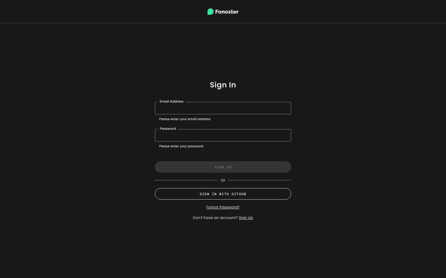 Fonoster screenshot