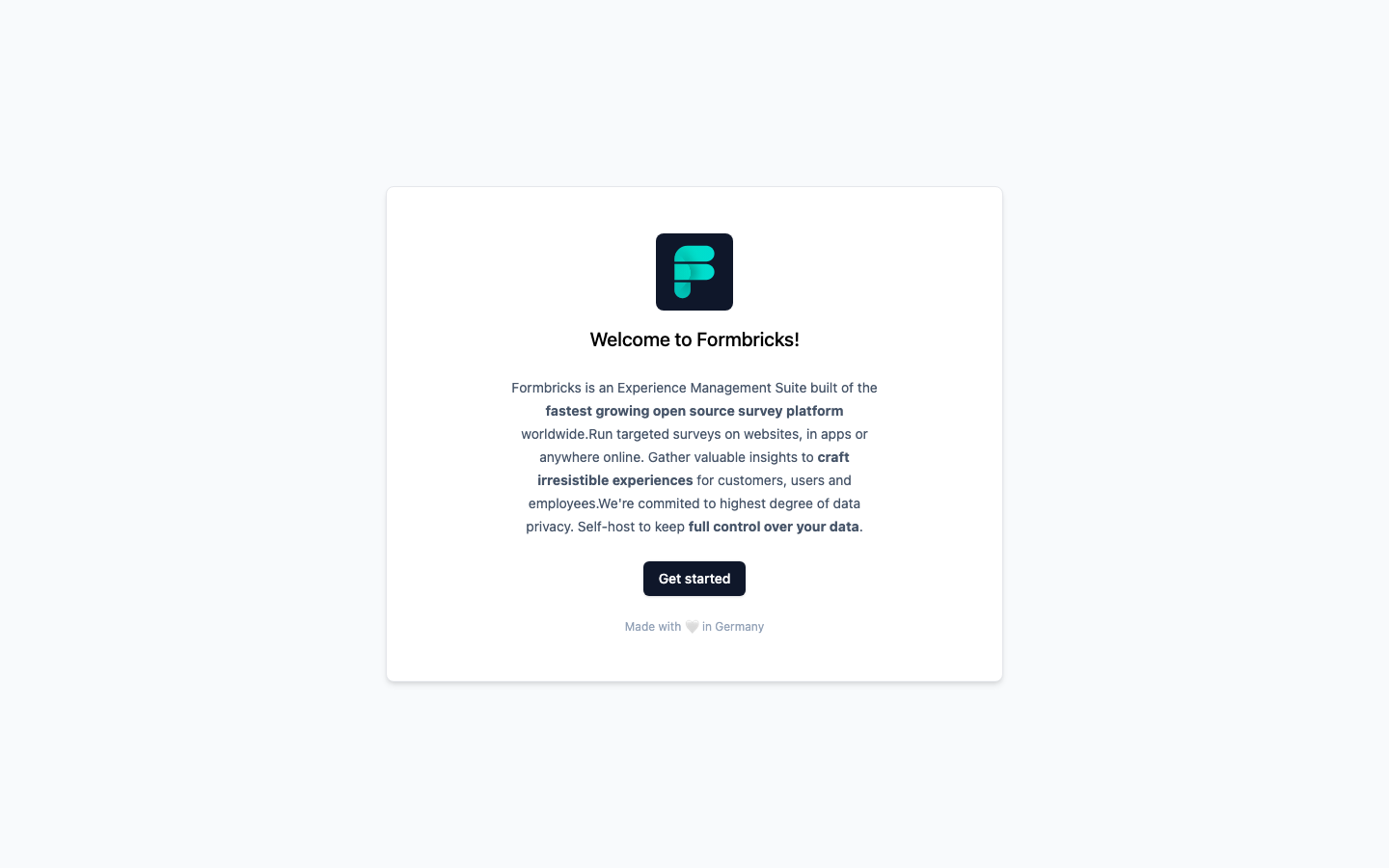 Formbricks screenshot