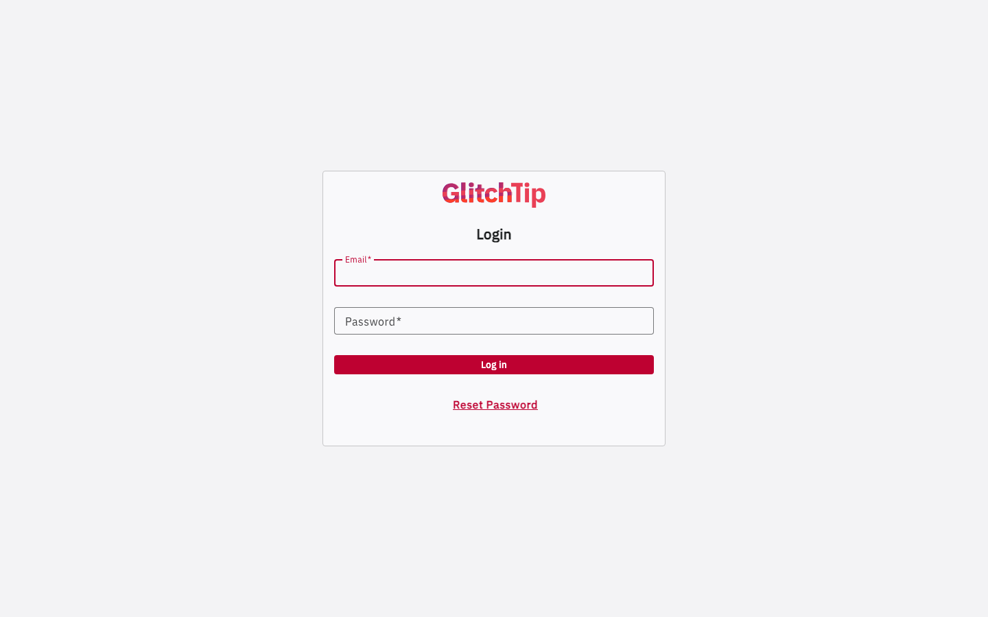 GlitchTip screenshot