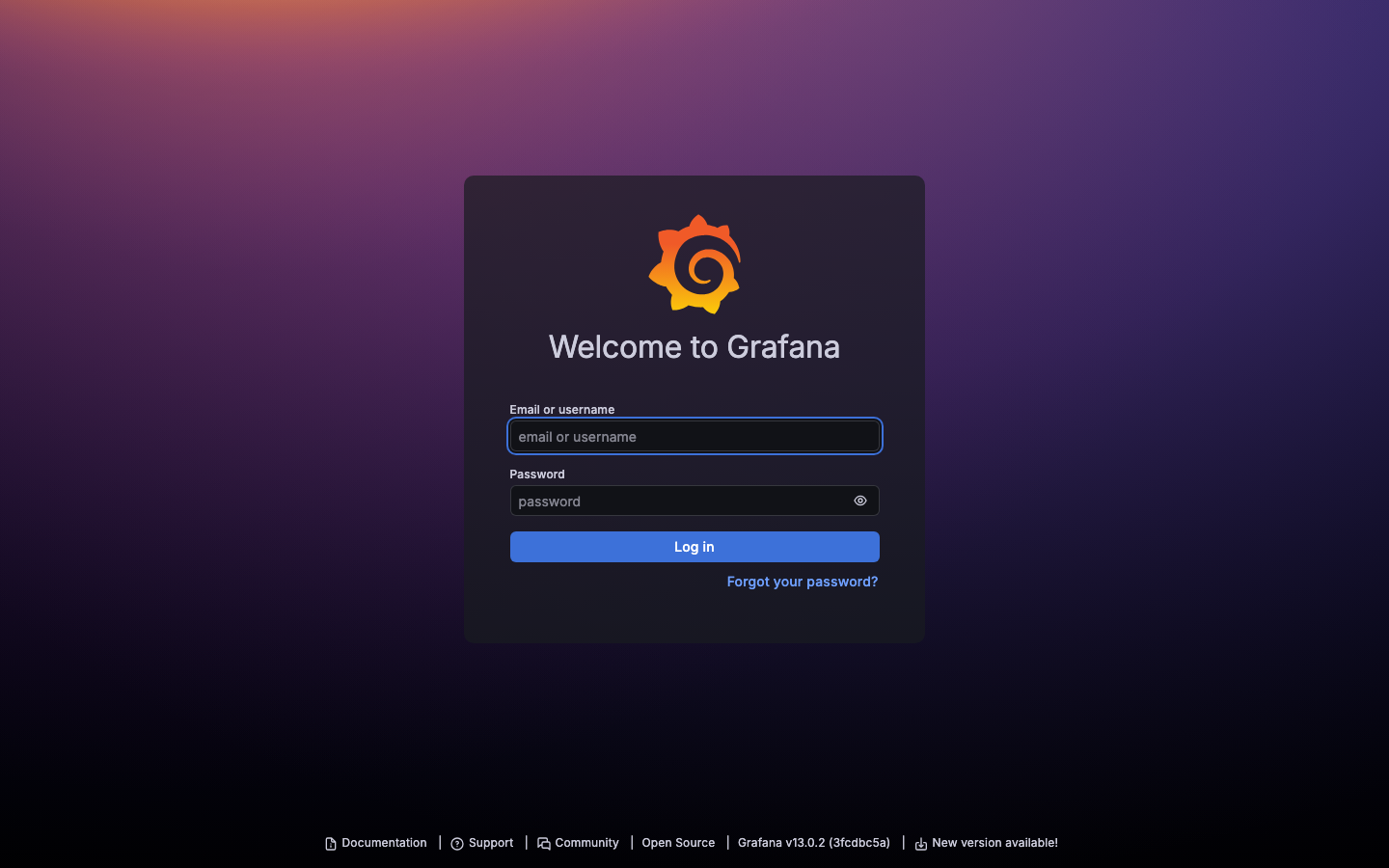 Grafana screenshot
