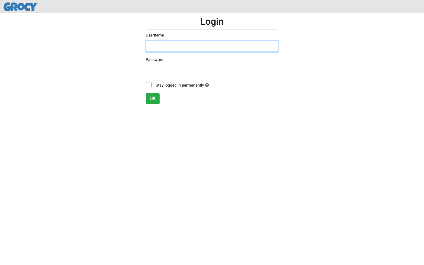 Grocy screenshot