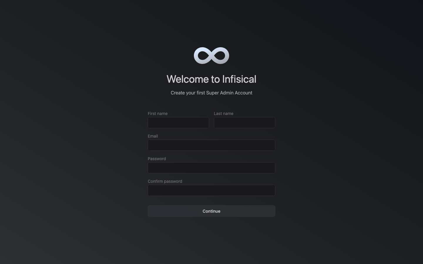 Infisical screenshot