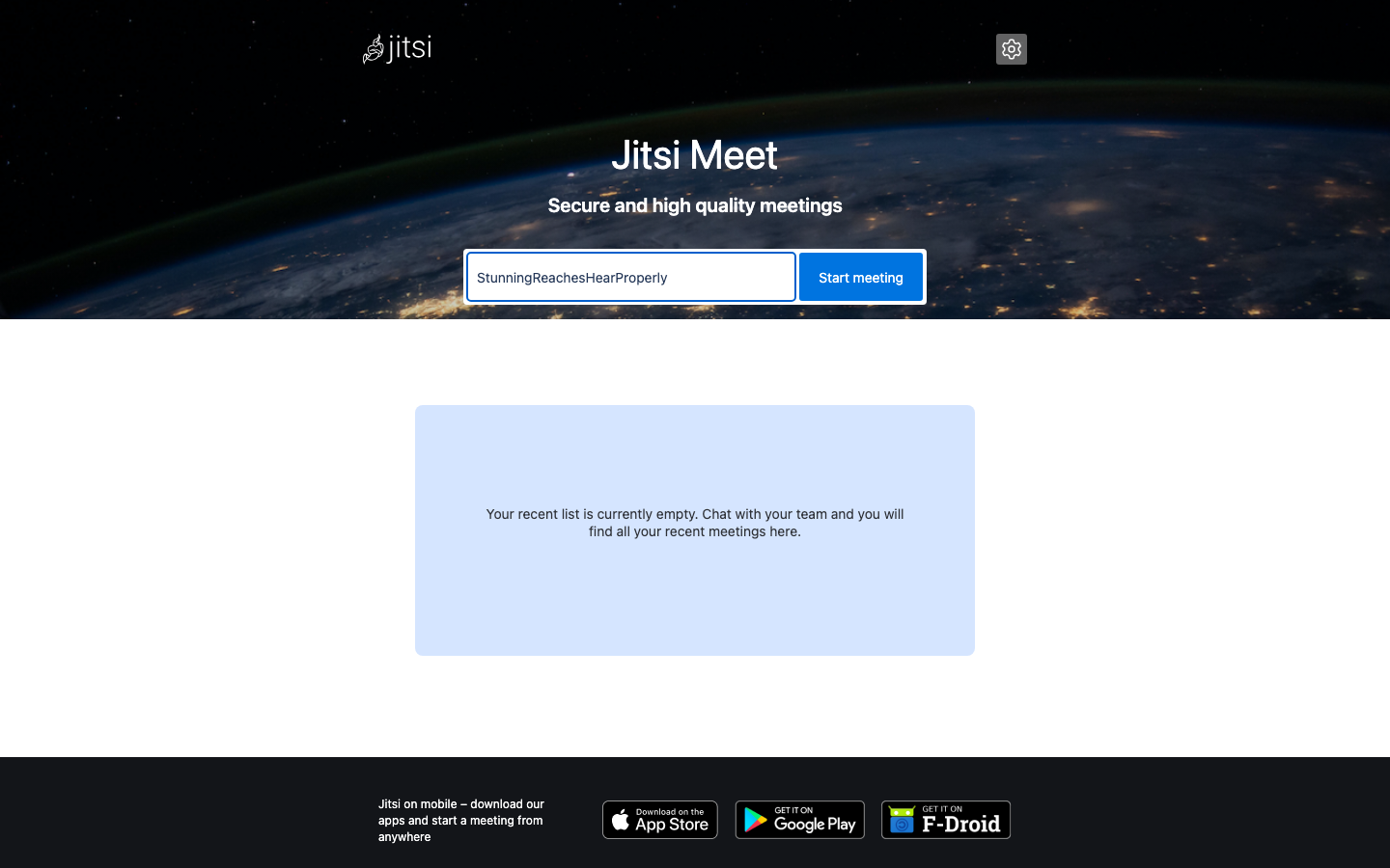 Jitsi Meet screenshot
