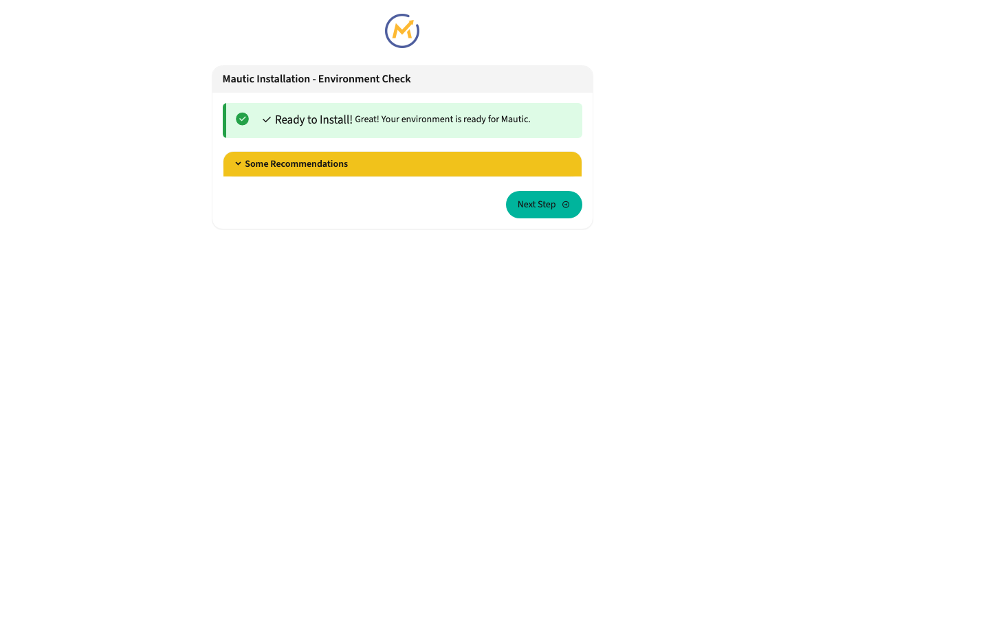 Mautic screenshot