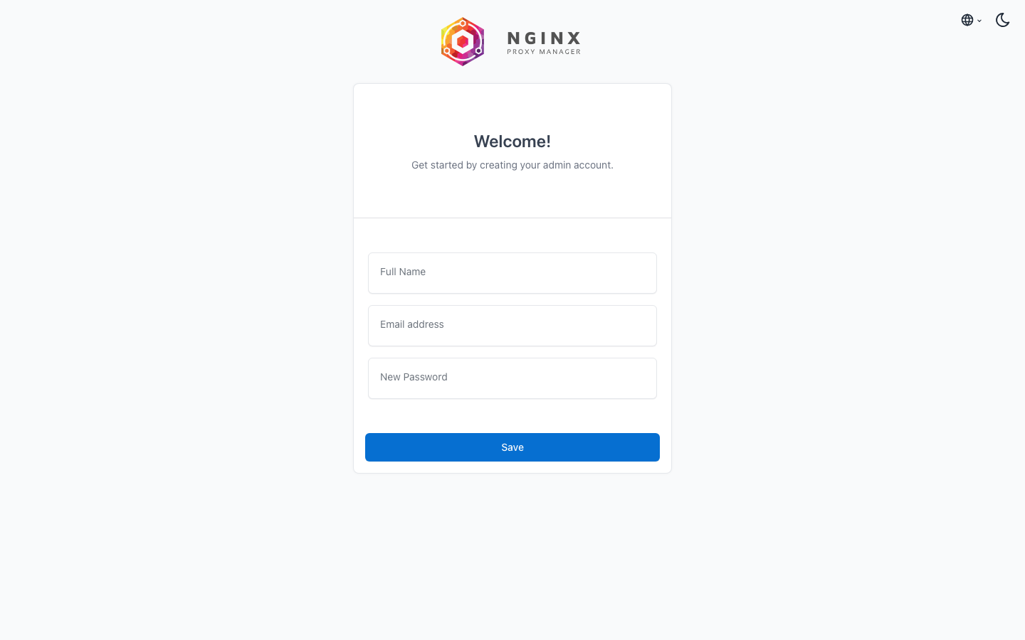 Nginx Proxy Manager screenshot