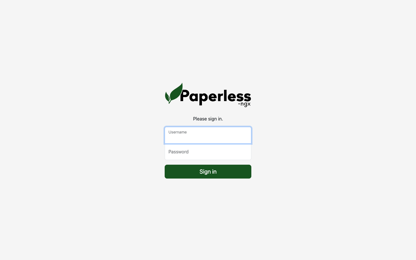 Paperless-ngx screenshot