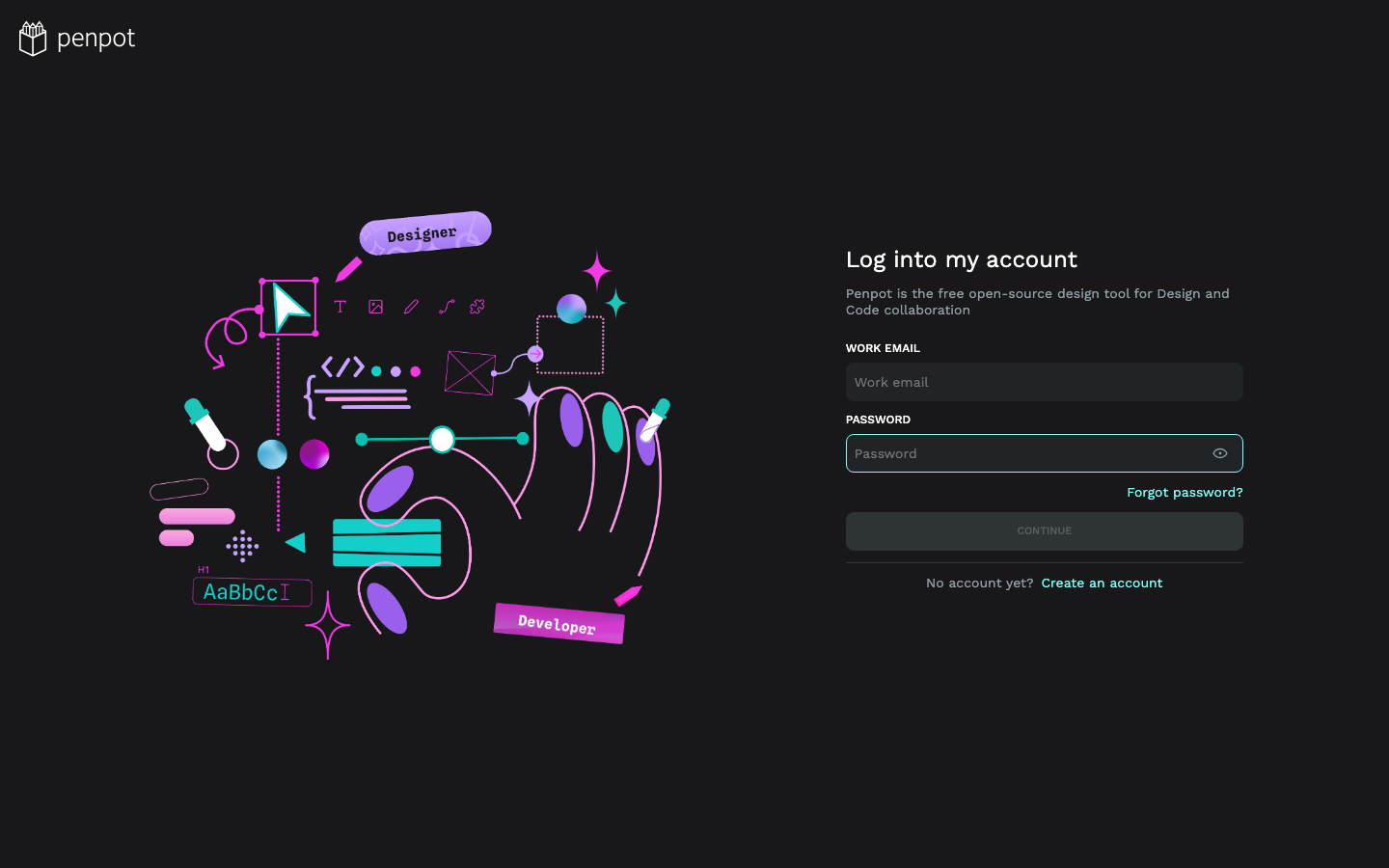 Penpot screenshot