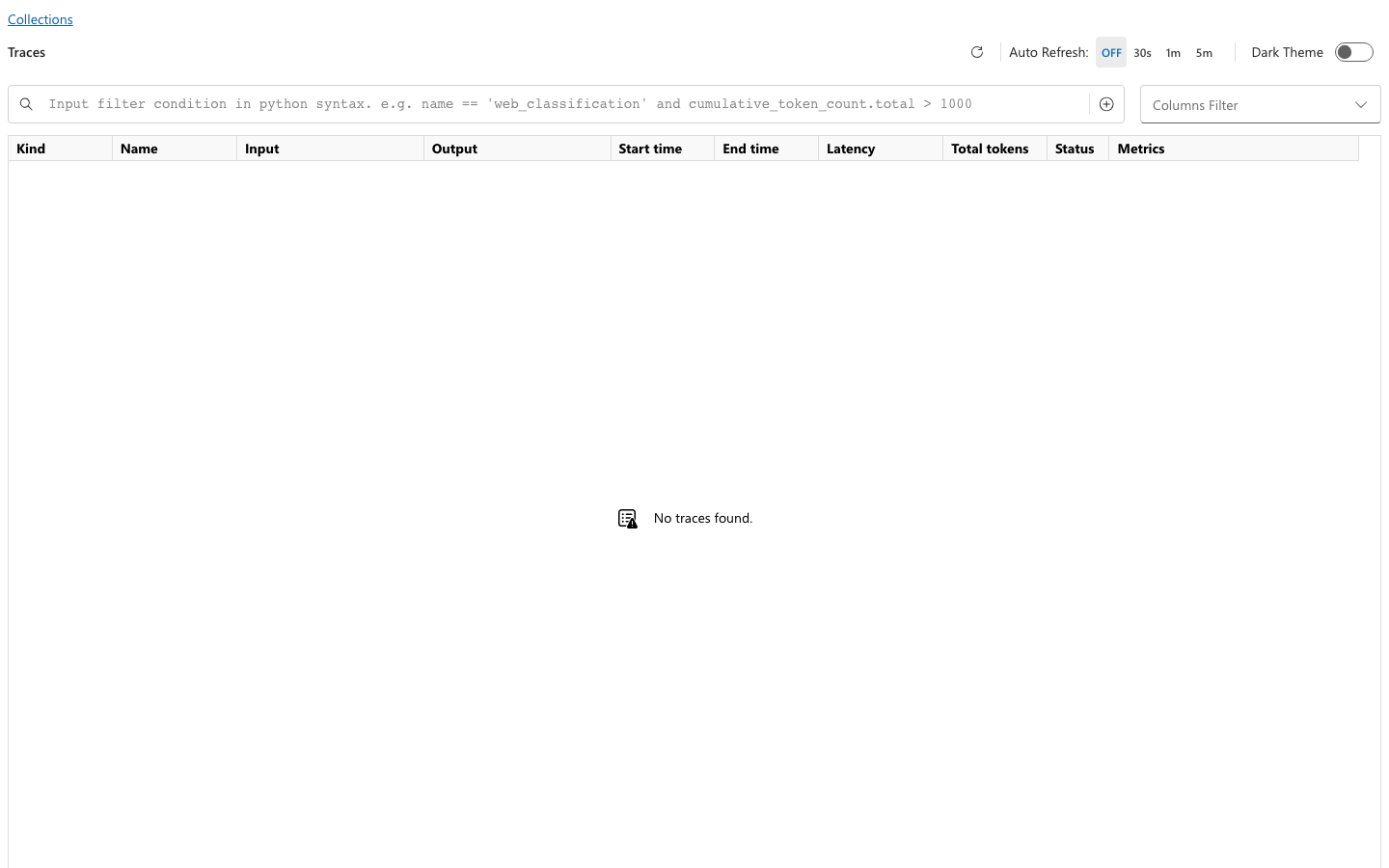 Promptflow screenshot