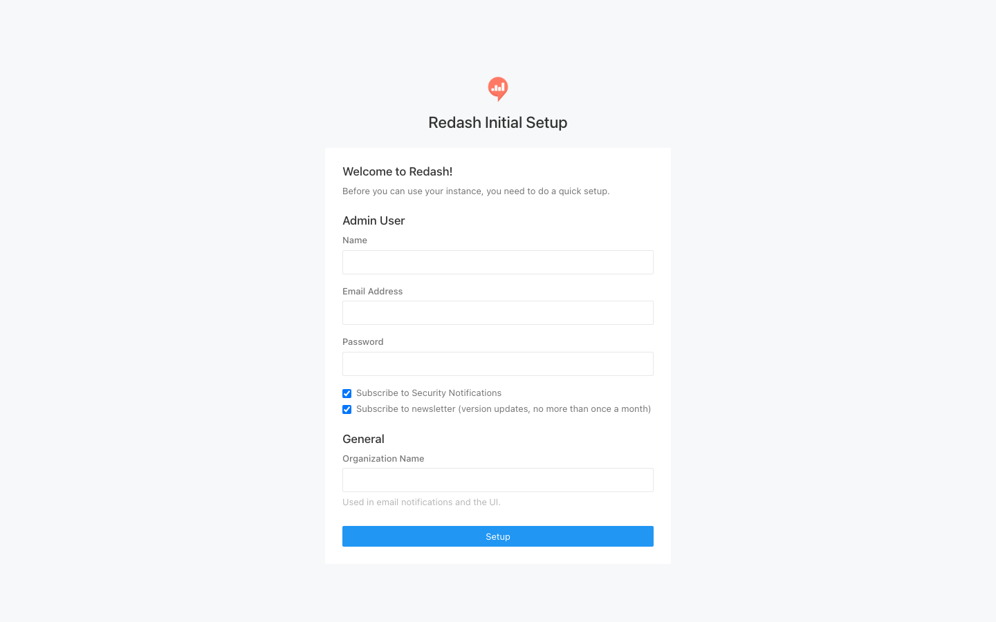 Redash screenshot