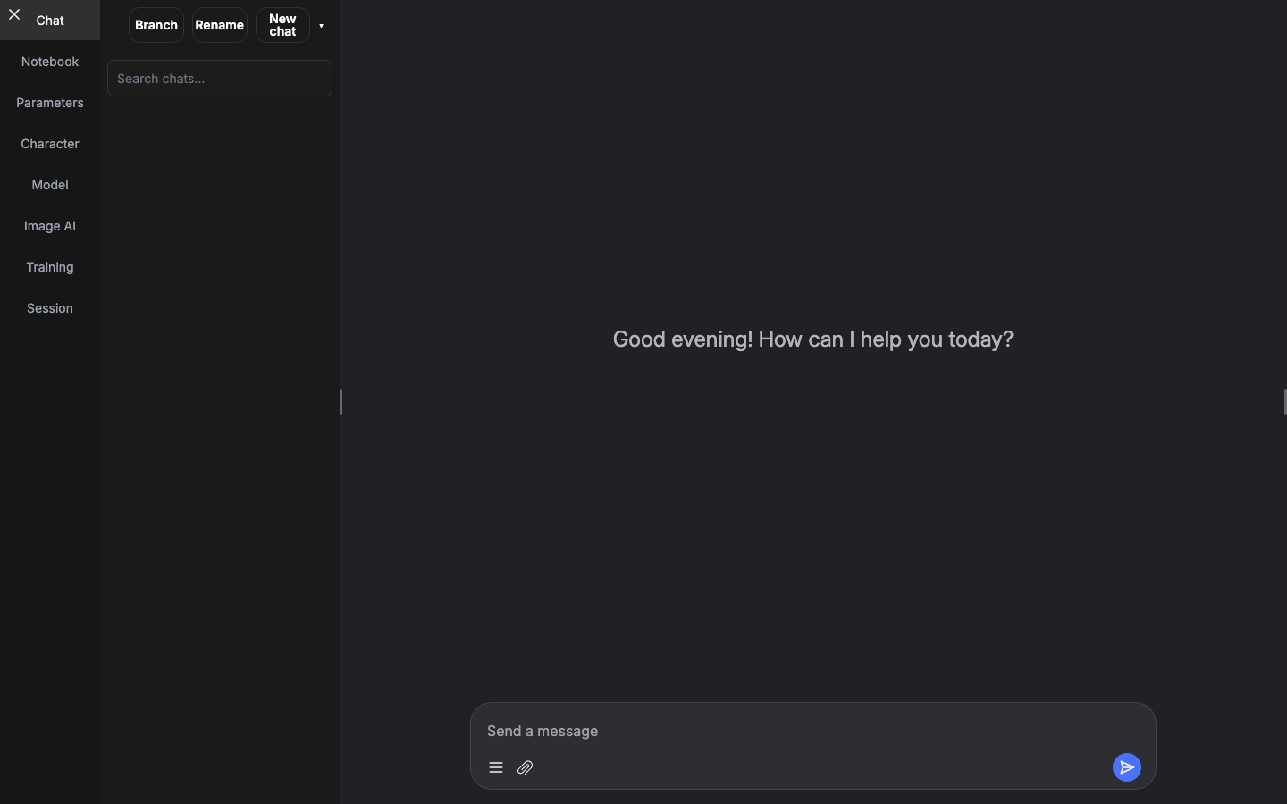 Text-generation-webui screenshot
