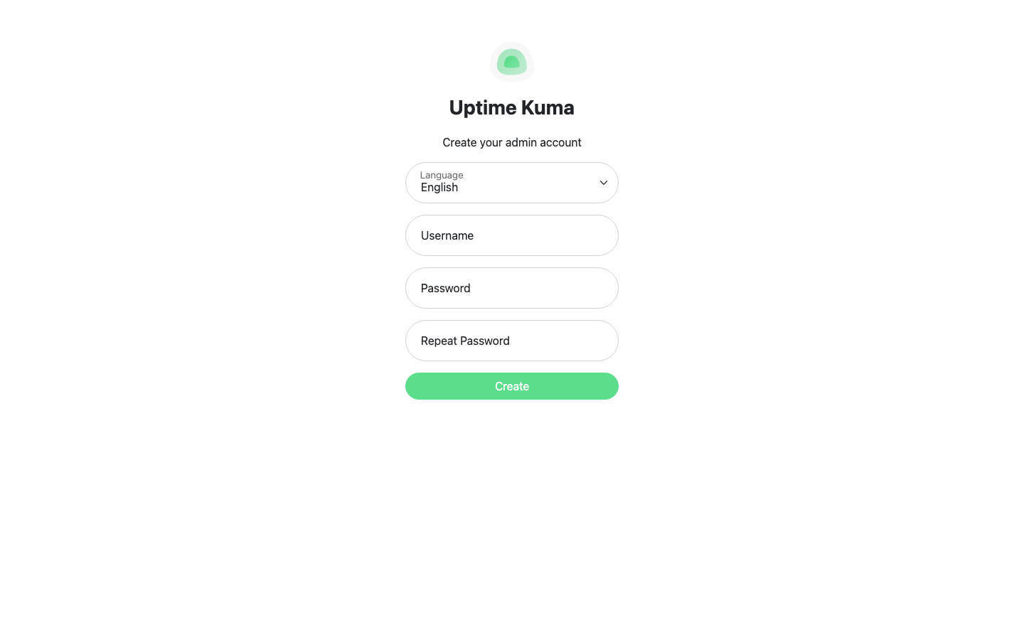 Uptime Kuma screenshot