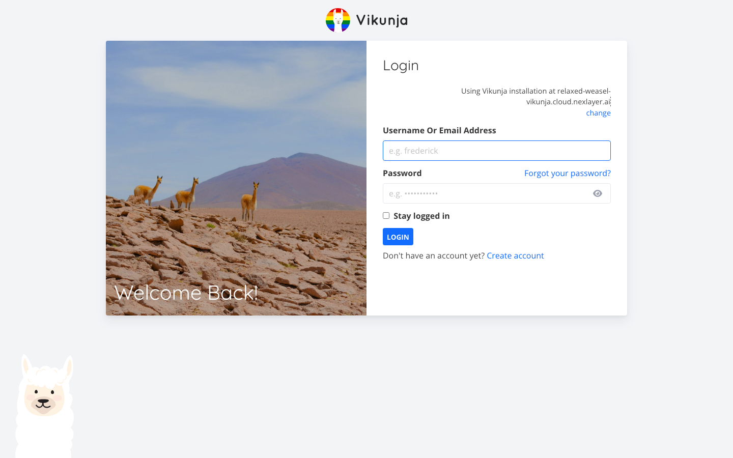 Vikunja screenshot