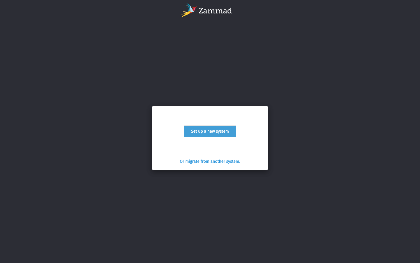 Zammad screenshot